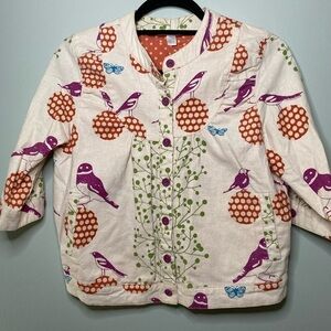 Trinity Linen Shirt Blouse Jacket Size‎ Medium with 3/4 sleeves